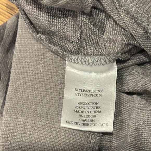 Z Supply Women’s Sweatpants Grey and Black Size XS - Picture 5 of 5